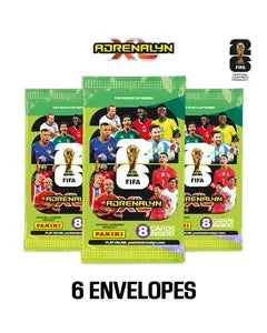 FIFA WORLD CUP 2026™ ADRENALYN XL™ - Kit com 6 Envelopes